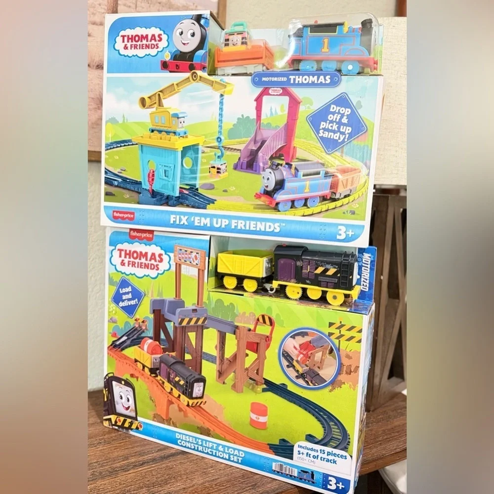 THOMAS & FRIENDS LOADS OF FUN 2 tracks kids 3+ NEW BOTH